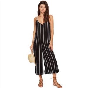 Amuse Society Black and White Jumpsuit Size Small